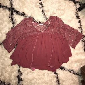 ❤️ American Eagle Mauve Top